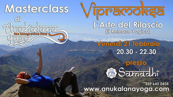 masterclass di anukalana yoga a firenze
